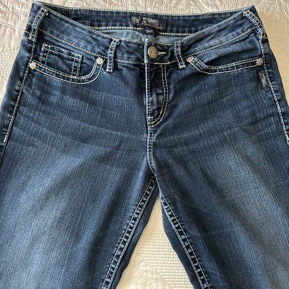 Women’s Silver Jeans Suki High Slim Boot size 32X33 - Picture 4 of 9